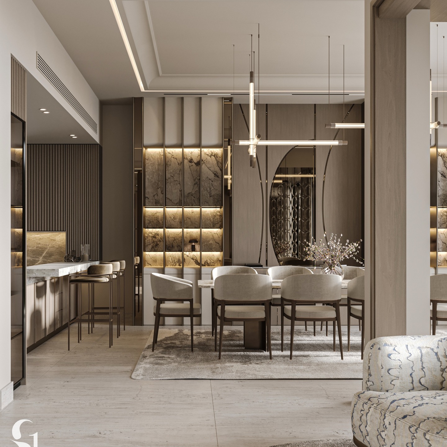 Salle à manger Cosy - panneaux mélaminés – Image 4