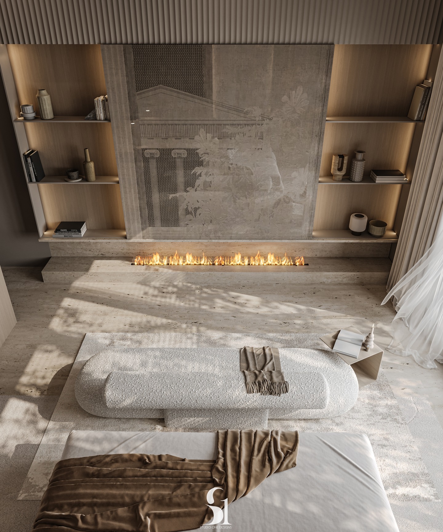 Chambre Master Silicium - panneaux mélaminés – Image 8