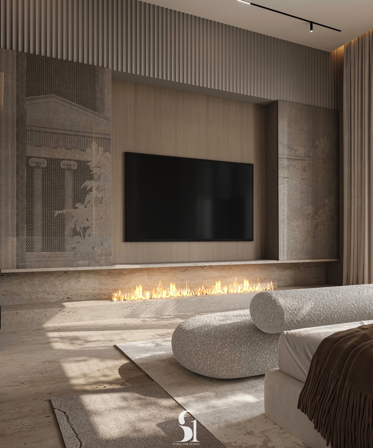 Chambre Master Silicium - panneaux mélaminés – Image 6