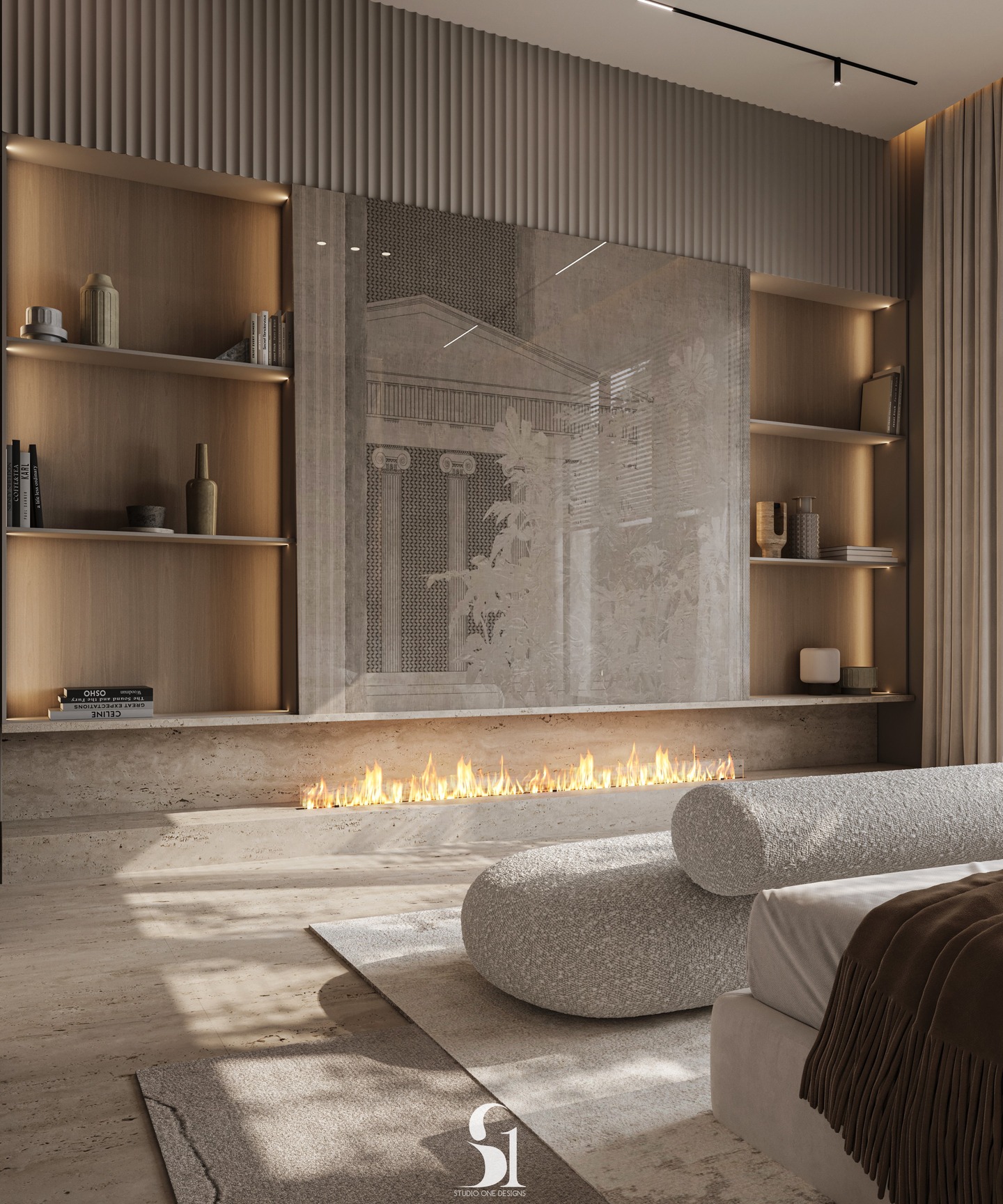 Chambre Master Silicium - panneaux mélaminés – Image 5