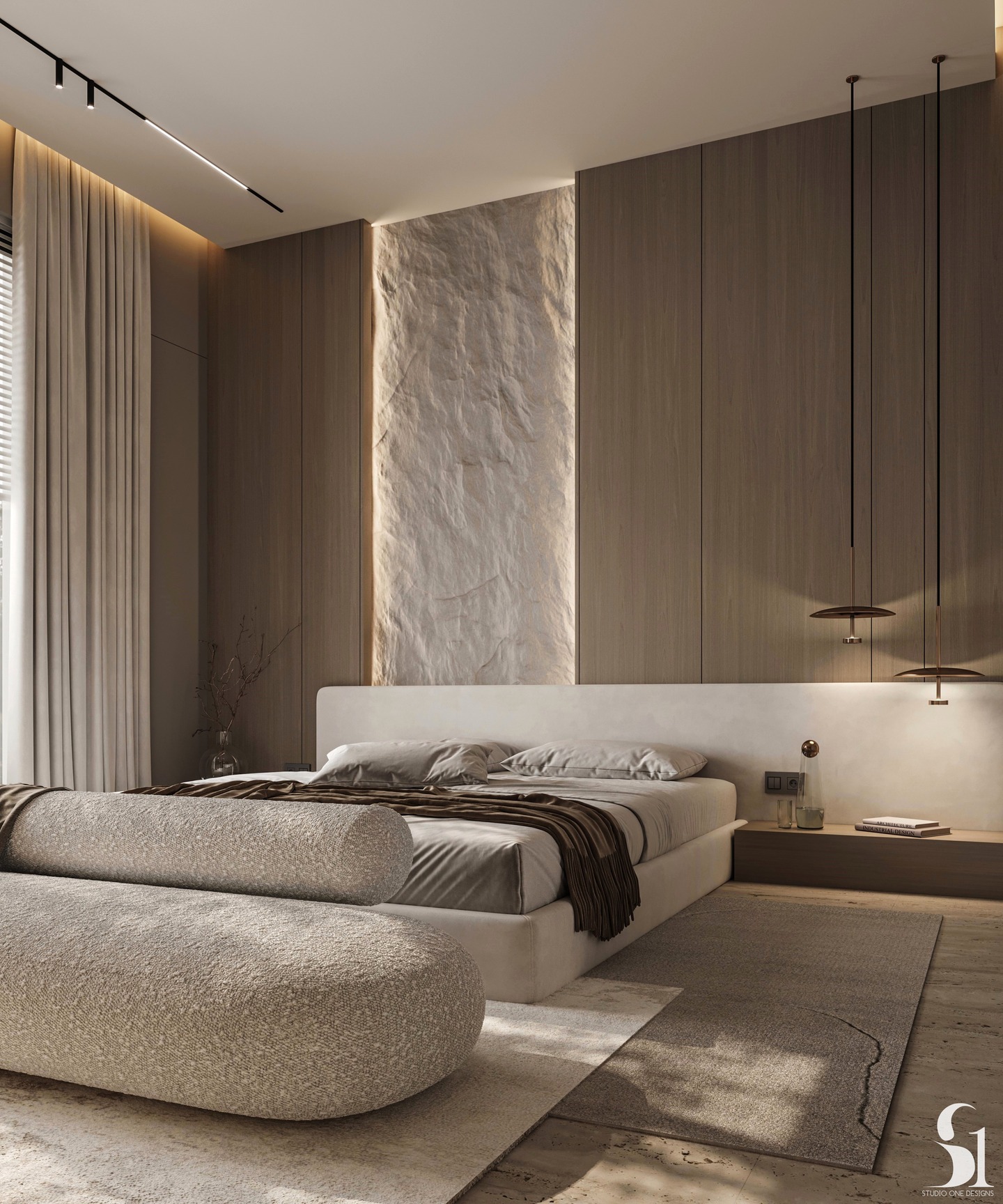 Chambre Master Silicium - panneaux mélaminés – Image 3