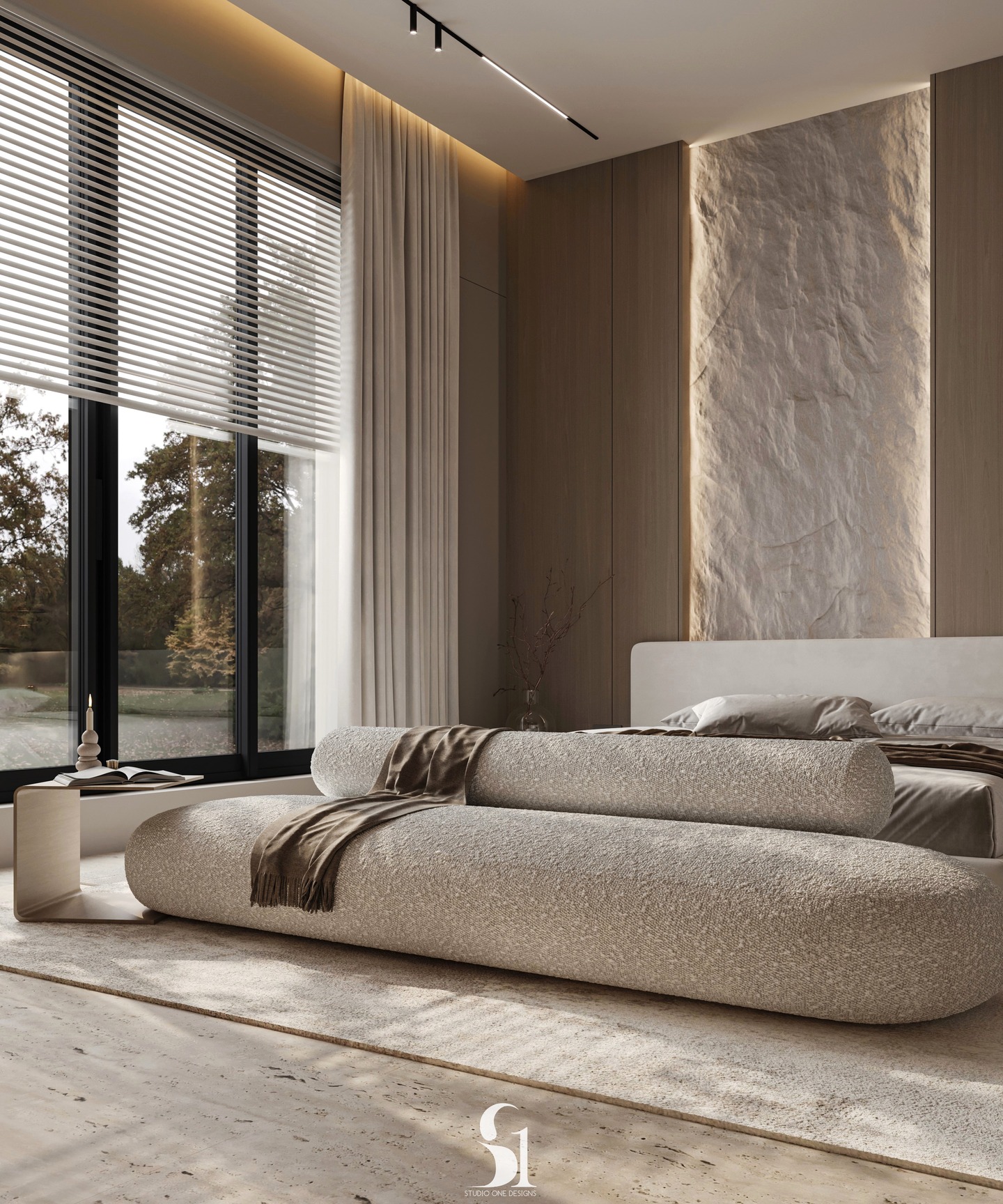 Chambre Master Silicium - panneaux mélaminés – Image 7