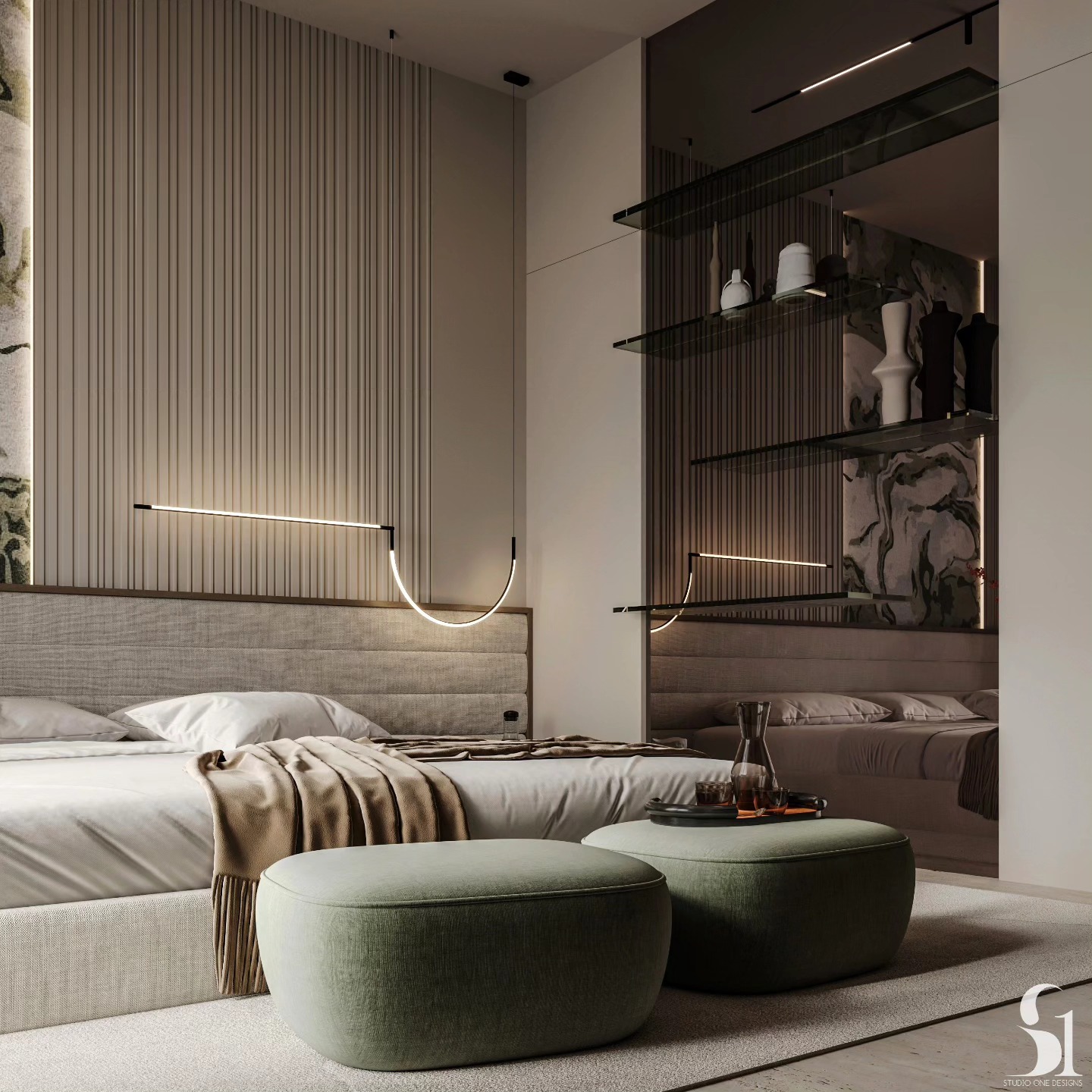 Chambre Master - panneaux mélaminés – Image 3