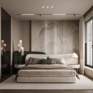 Chambre Master Terrarium - panneaux mélaminés